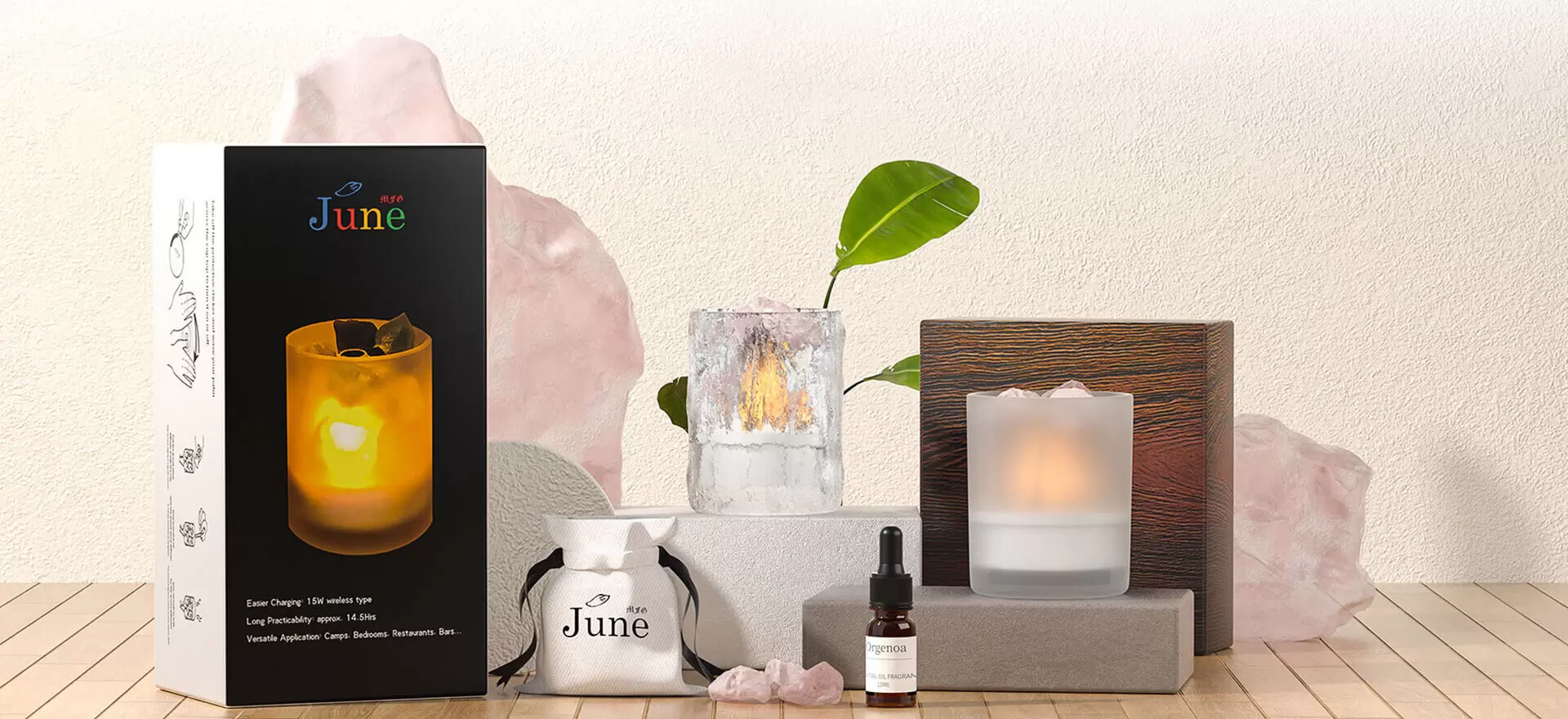 l&aacute;mpara calentadora de velas